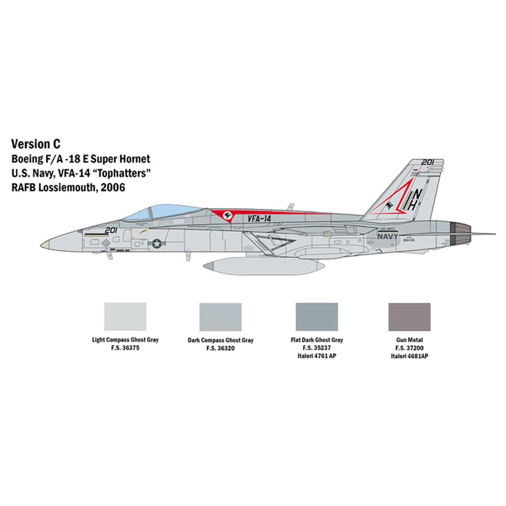 italeri-f-a-18e-super-hornet-maquette-avion-militaire-assembler image 4