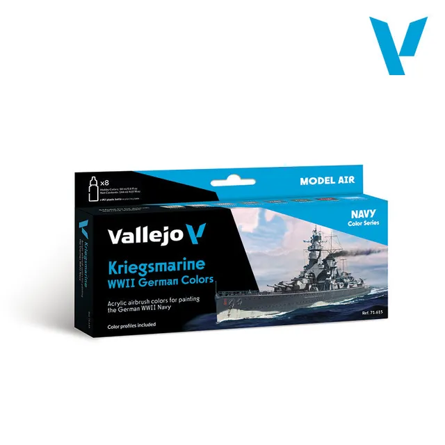 vallejo-model-air-set-8-navires-seconde-guerre-mondiale-vernis image 1