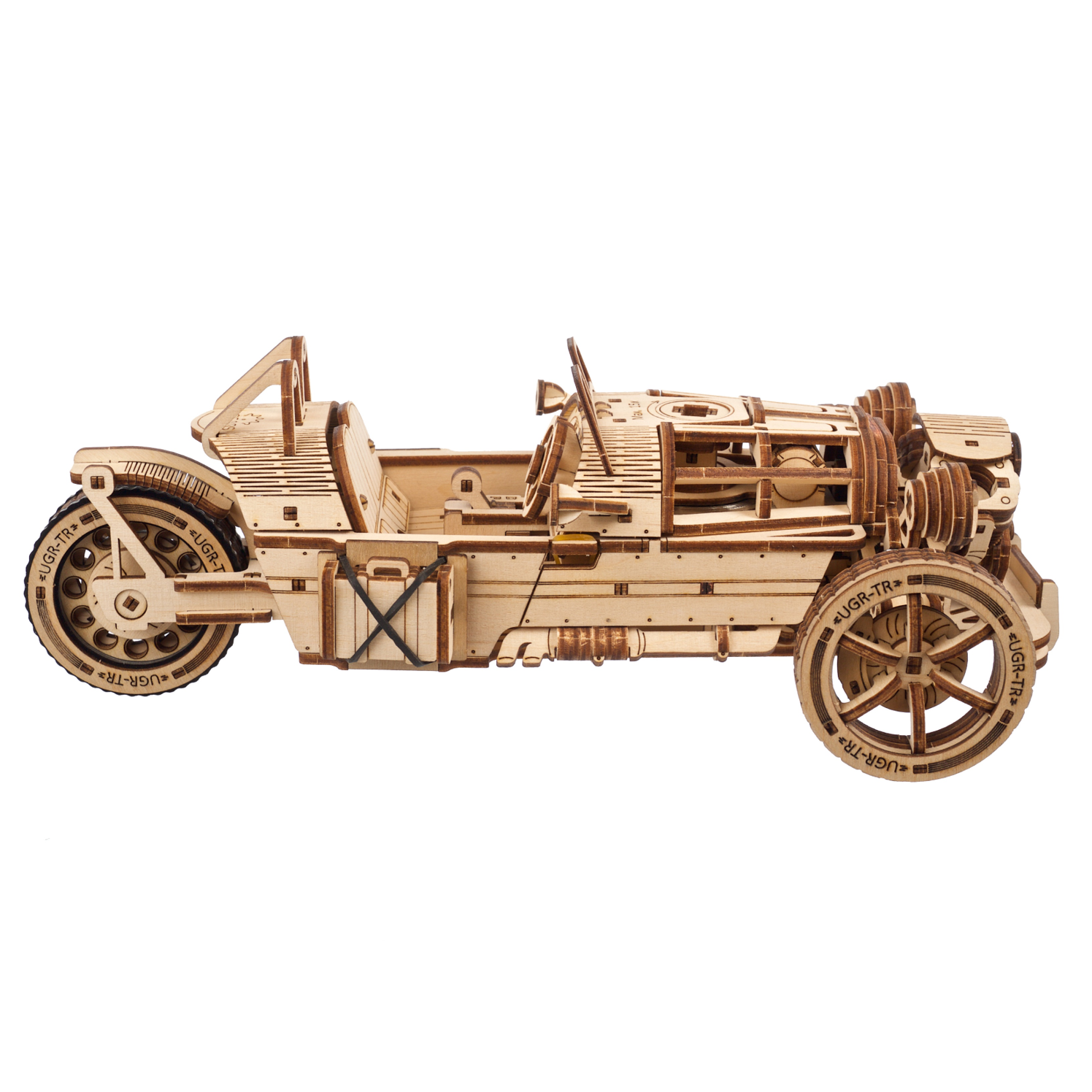 ugears-three-wheeler-ugr-s-maquette-bois-m-canique-construire image 3