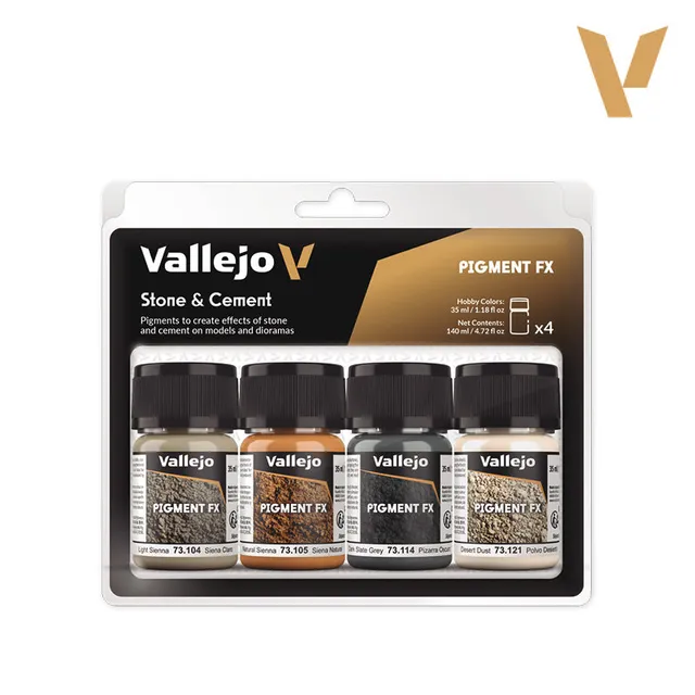 vallejo-pigment-fx-set-4-pigments-effets-pierre-et-ciment image 1