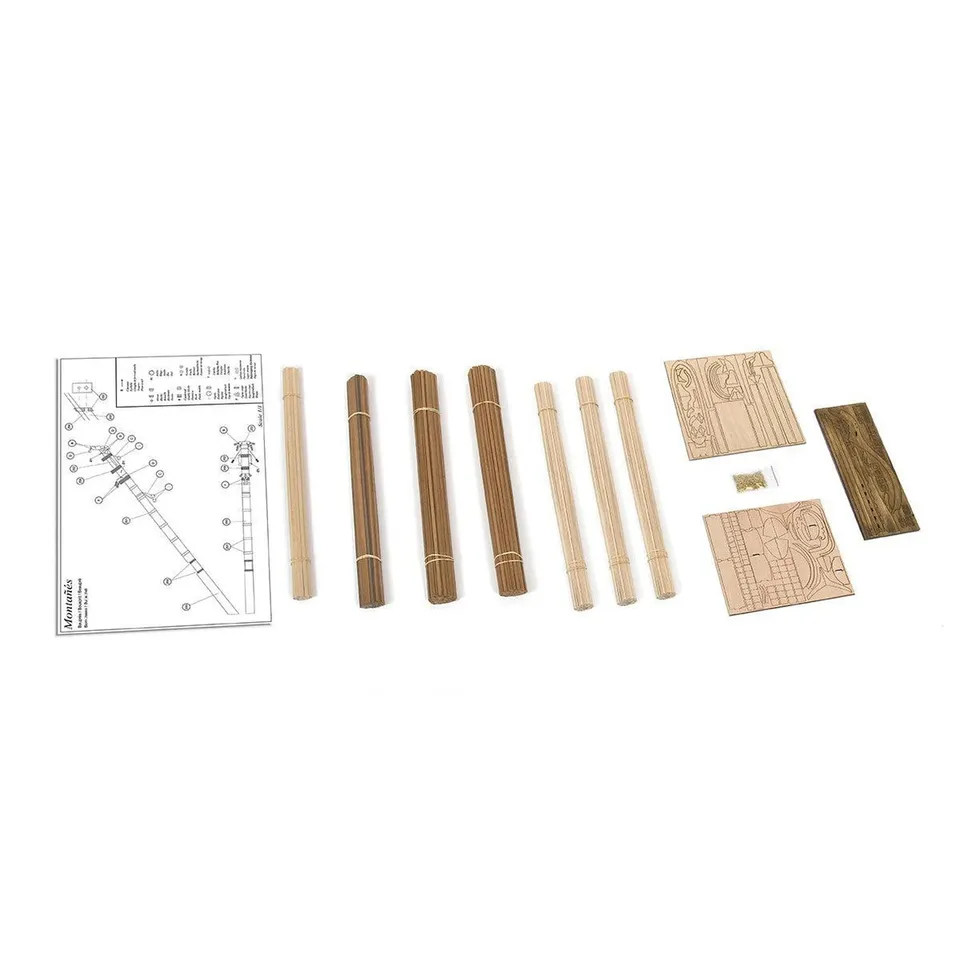 occre-monta-s-pack-2-pack-maquette-bateau-en-bois-construire image 1