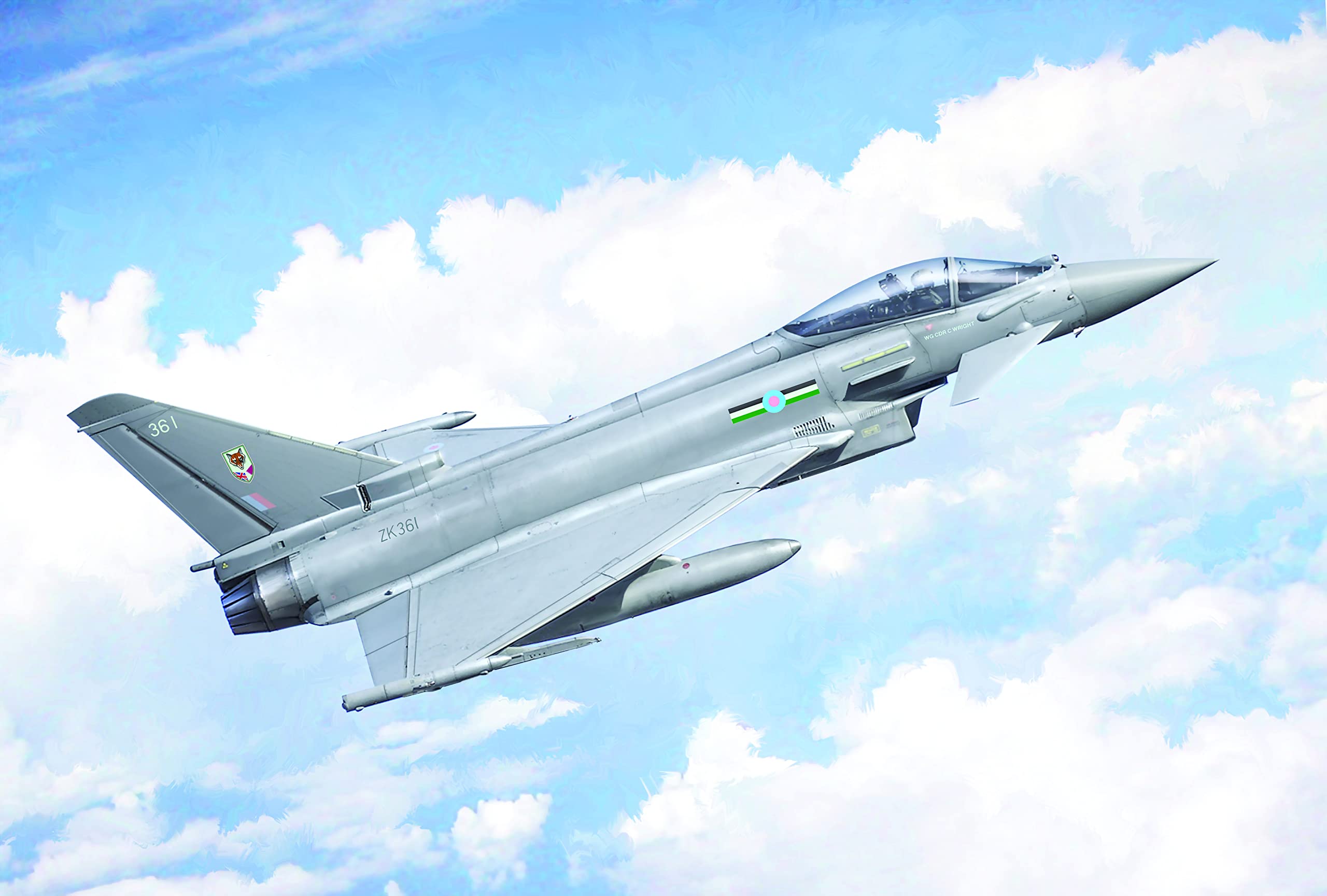 italeri-eurofighter-typhoon-ef-2000-r-a-f-service-1-72-maquette-avion-monter image 2