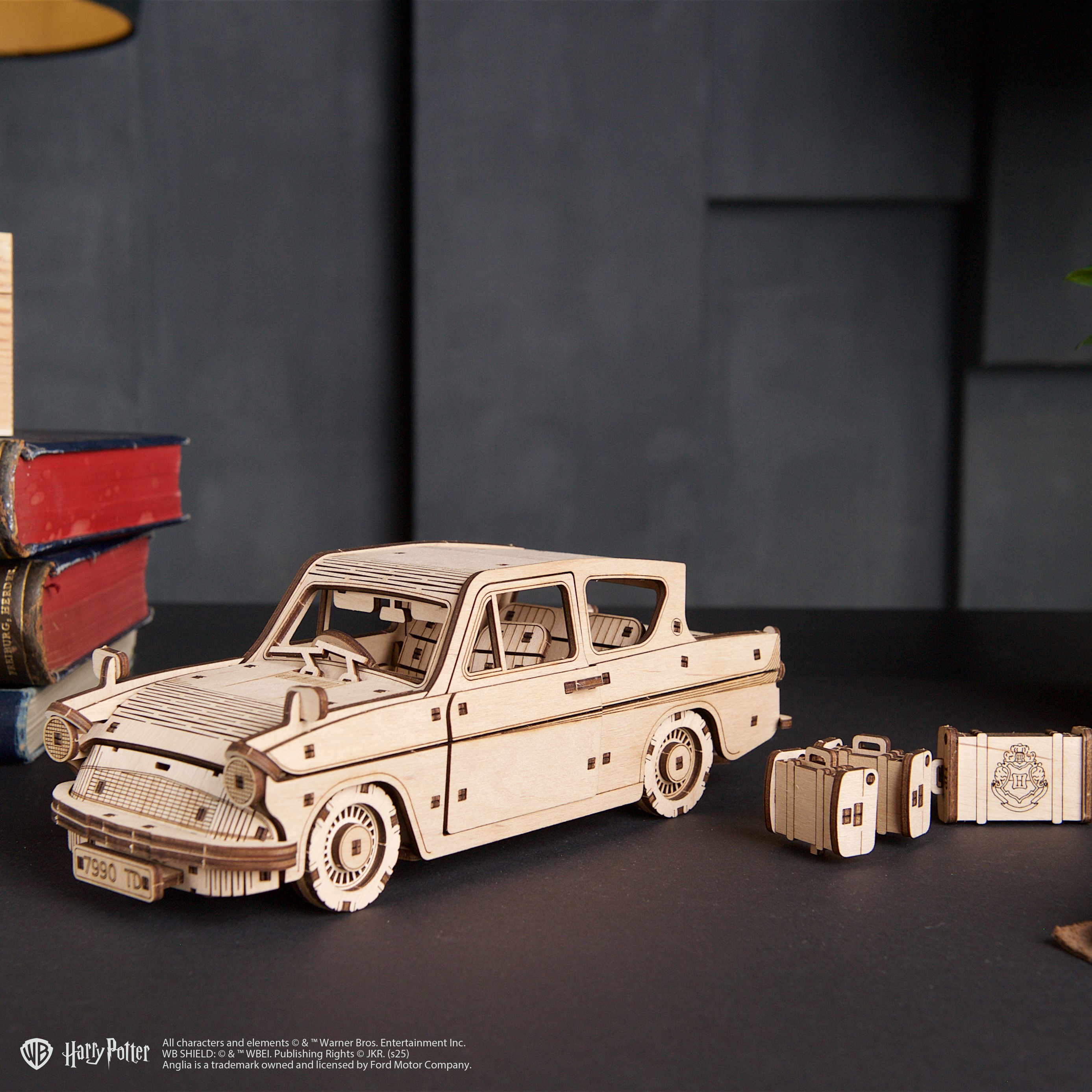 ugears-ford-anglia-volante-harry-potter-maquette-m-canique-bois image 8