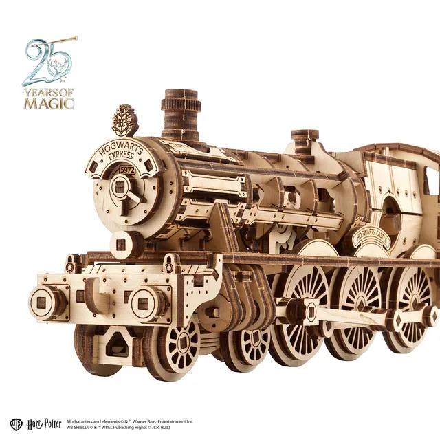 ugears-hogwarts-express-maquette-train-m-canique-en-bois image 1