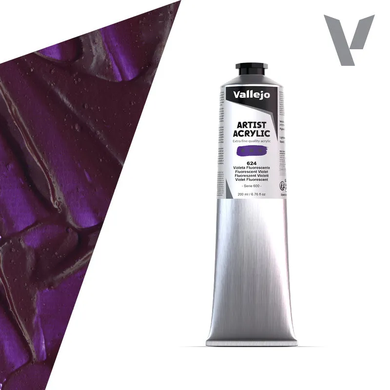 vallejo-beaux-arts-peinture-acrylique-violet-fluorescent-200-ml image 1