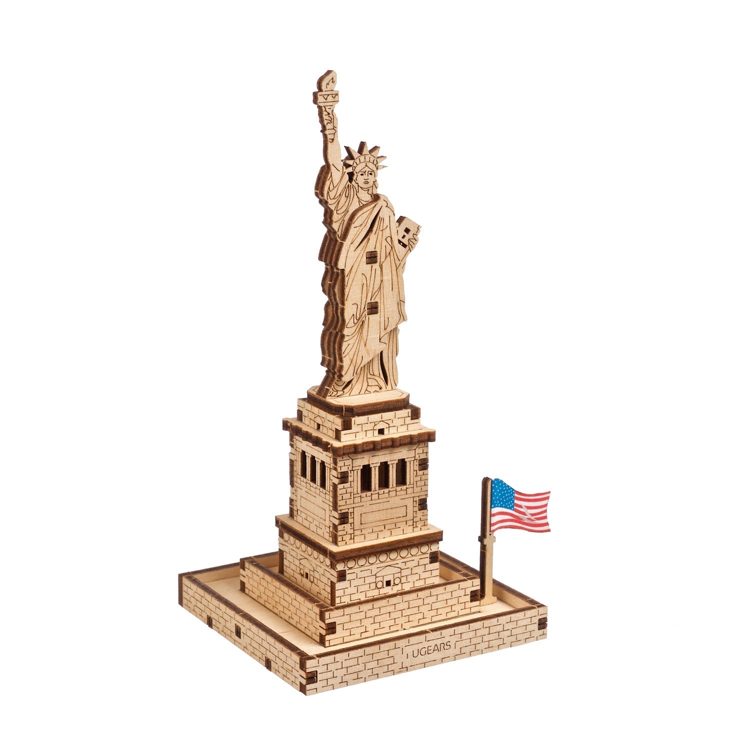 ugears-statue-of-liberty-maquette-bois-facile image 3