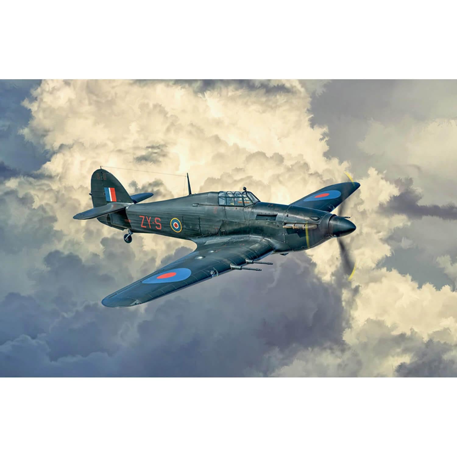 italeri-2828-hurricane-mk-ii-c-1-48-kit-avion-d-taill image 1