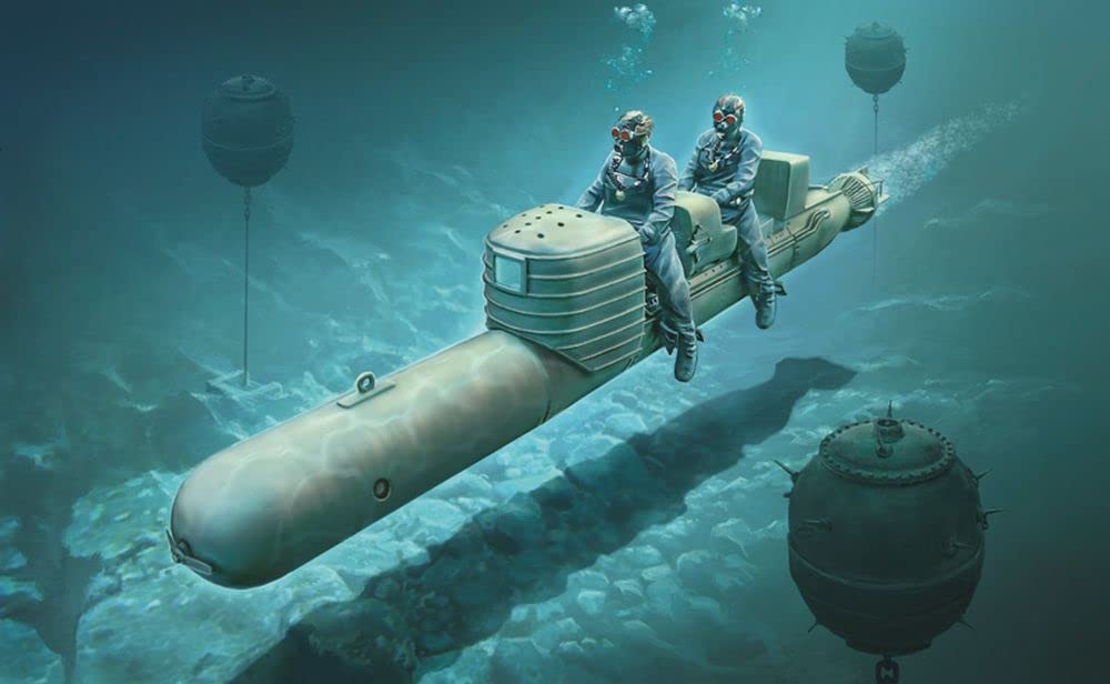 italeri-it5621-s-l-c-maiale-cochon-avec-crew-1-35-maquette-plastique-bateau image 2