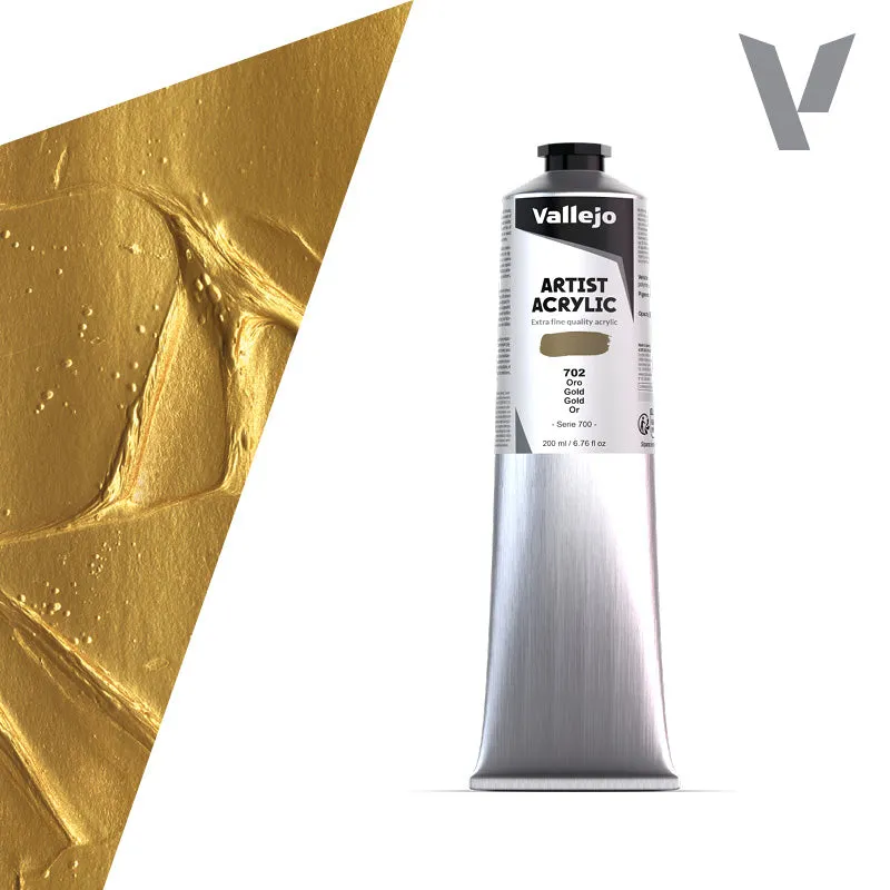 vallejo-acrilico-belle-arti-200-ml-peinture-acrylique-or image 1