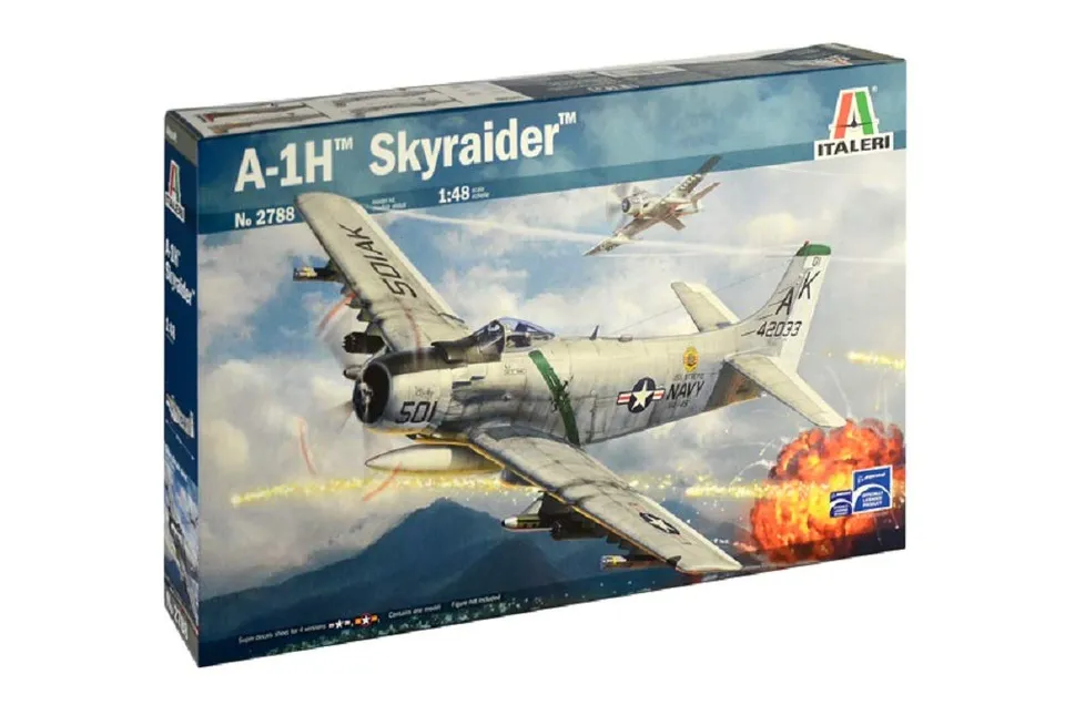 italeri-a-1h-skyraider-maquette-avion-militaire image 1