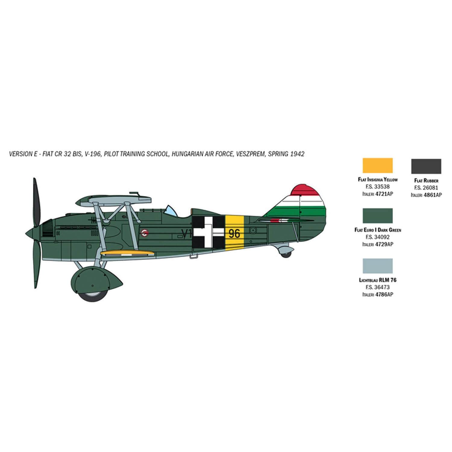 italeri-1438-fiat-cr-32-freccia-maquette-avion-1-72 image 6