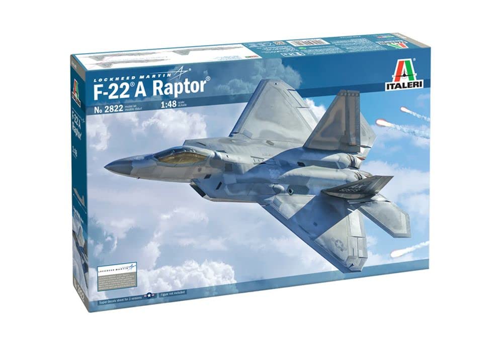 italeri-2822-f-22a-raptor-maquette-avion-1-48-monter image 1
