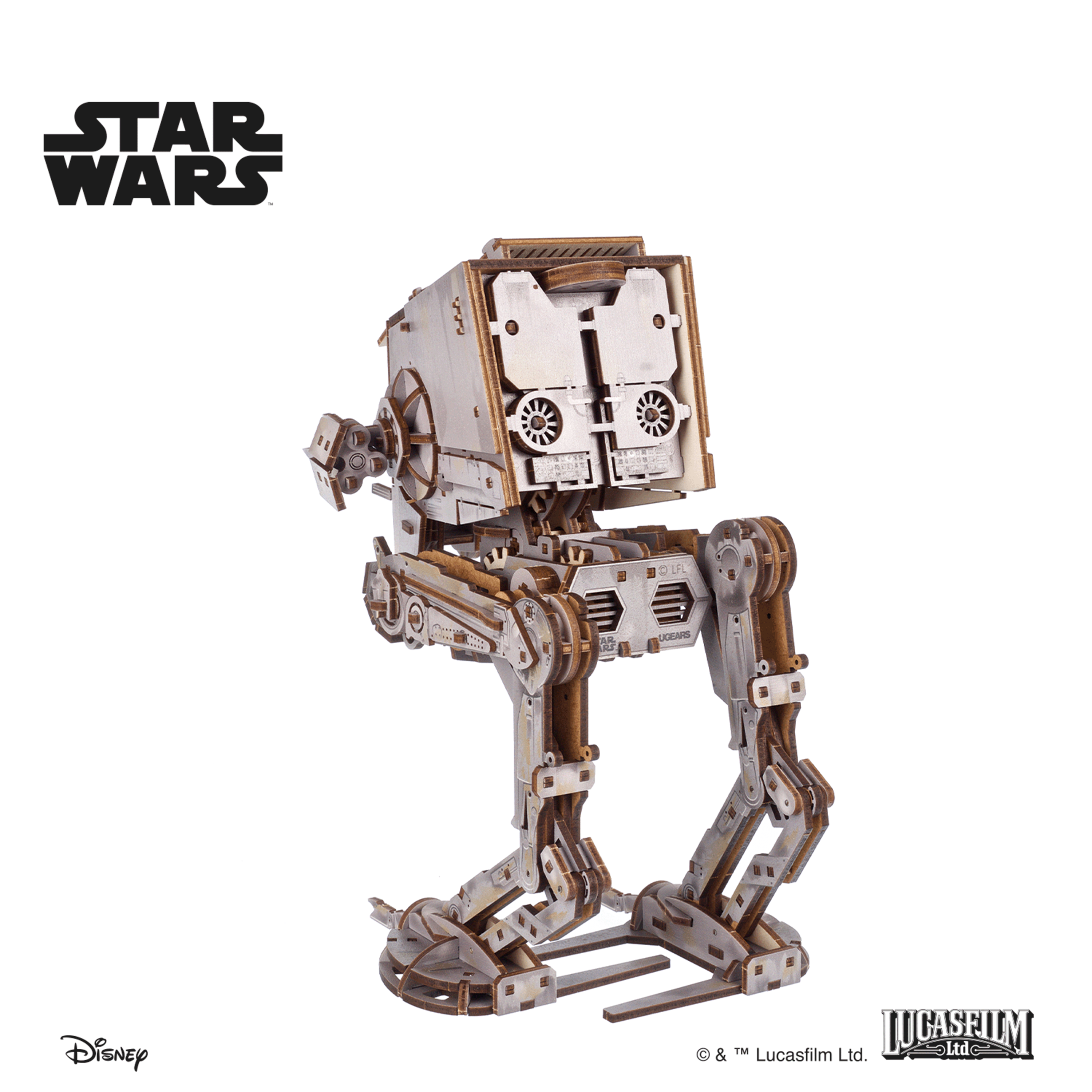 ugears-at-st-walker-star-wars-maquette-marcheur-imp-rial-en-bois-ressort image 6