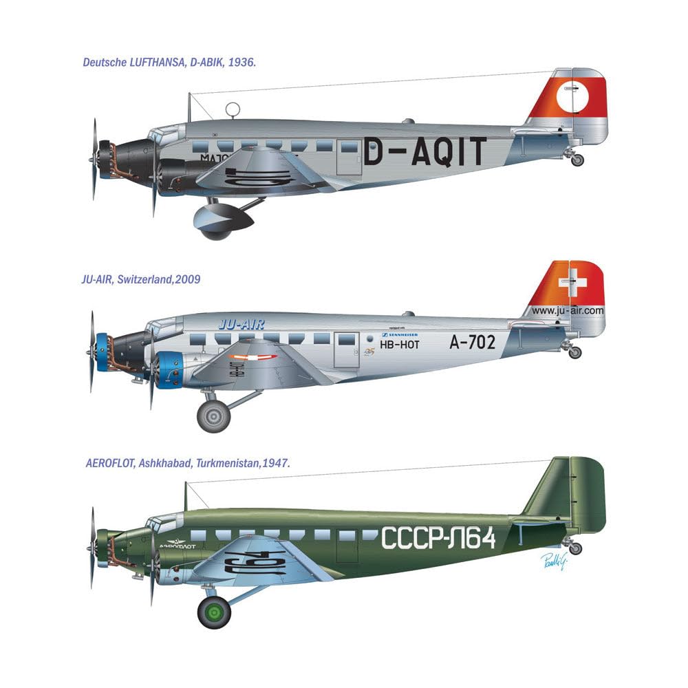 italeri-150-junkers-ju-52-3m-civil-lufthansa-maquette-avion-1-72-monter image 5