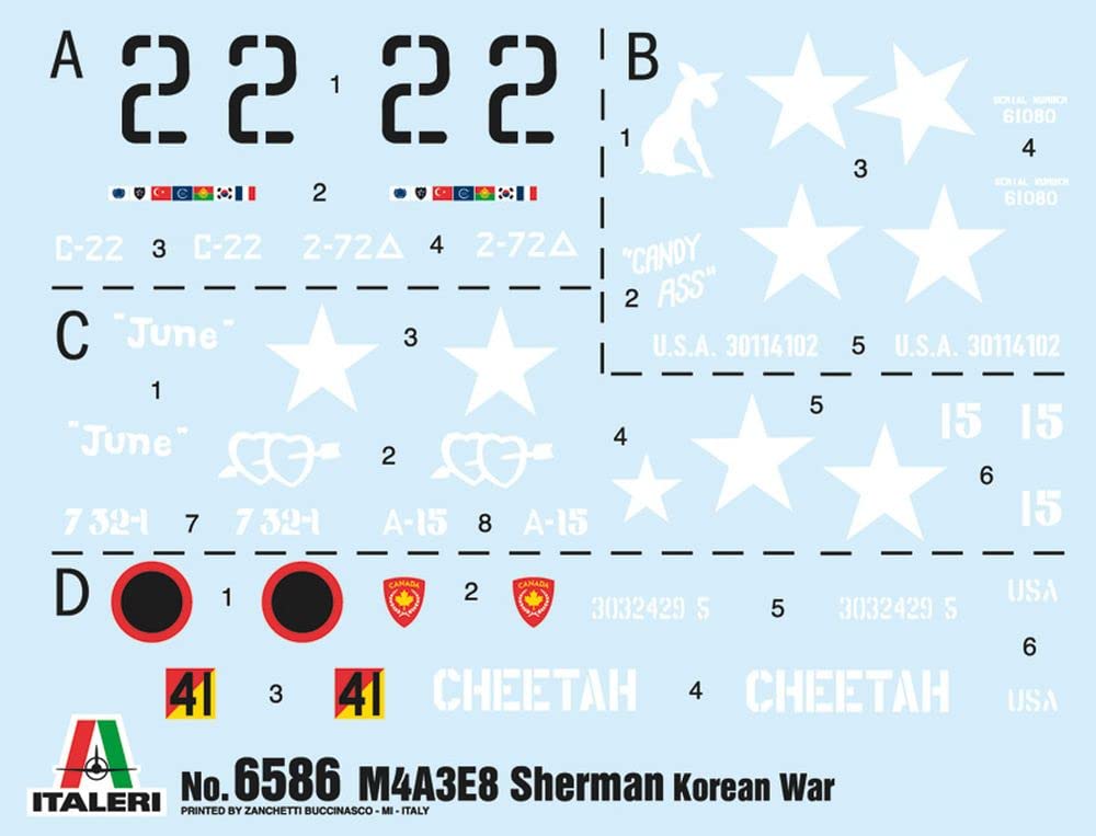 italeri-6586s-us-m4a3e8-sherman-korea-1-35-kit-char-plastique-coller image 3