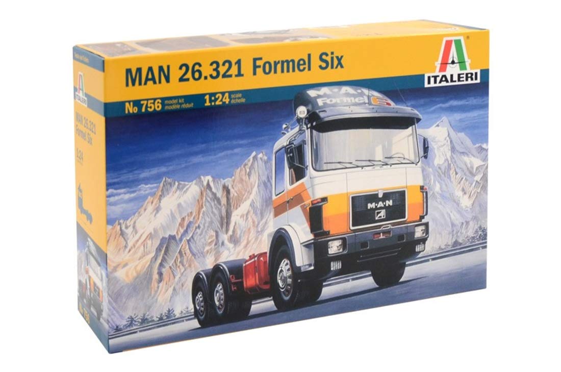 italeri-i756-maquette-camion-man-26-321-formel-six-chelle-1-24 image 1