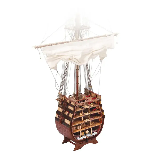 occre-section-sant-sima-trinidad-maquette-coupe-transversale-du-grand-m-t-en-kit image 1
