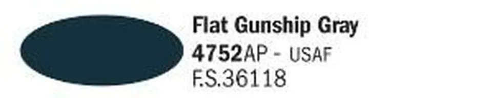 italeri-flat-gunship-gray-peinture-acrylique-maquette-avions-us-modernes image 1