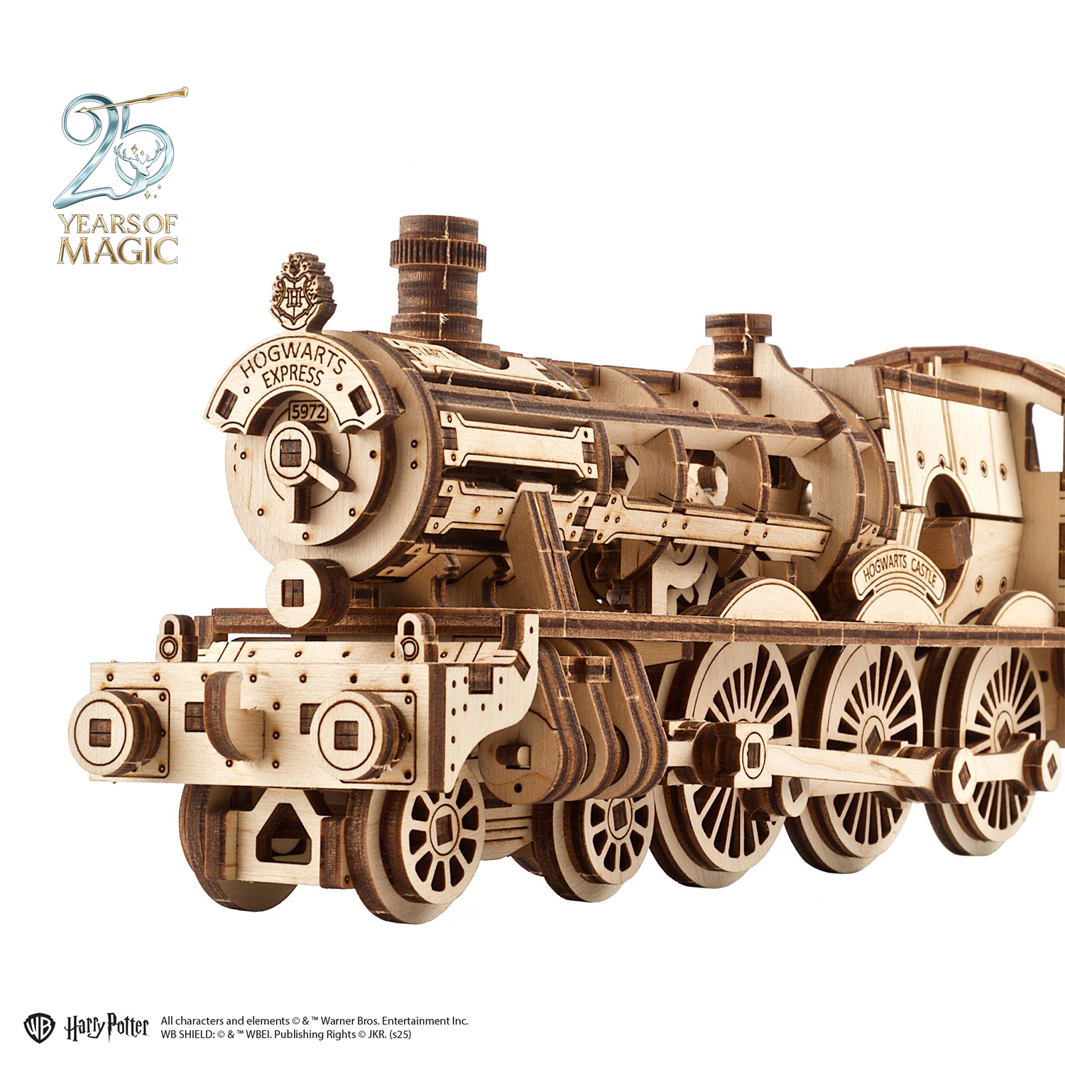 ugears-hogwarts-express-maquette-train-m-canique-en-bois image 1