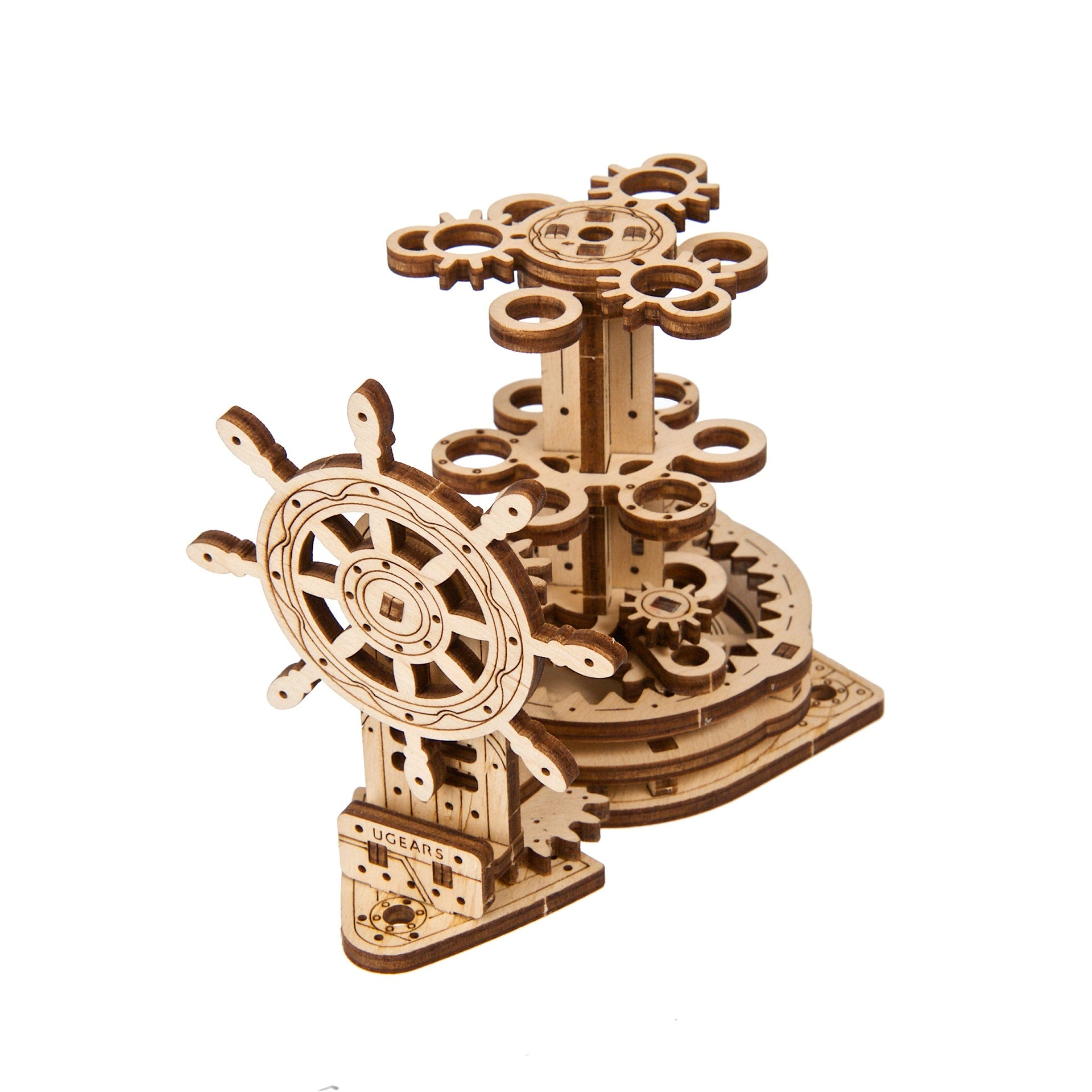 ugears-wheel-organizer-2-0-puzzle-bois-3d-cin-tique-porte-stylos image 3