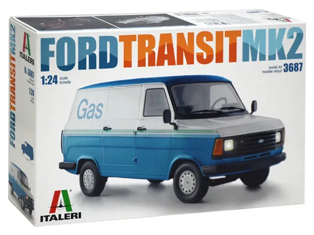 italeri-3687-maquette-ford-transit-mk-ii-chelle-1-24 image 1