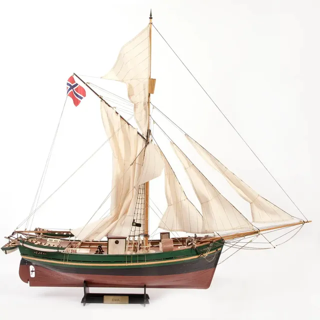occre-gj-a-1-45-maquette-bateau-d-amundsen-passage-du-nord-ouest image 1