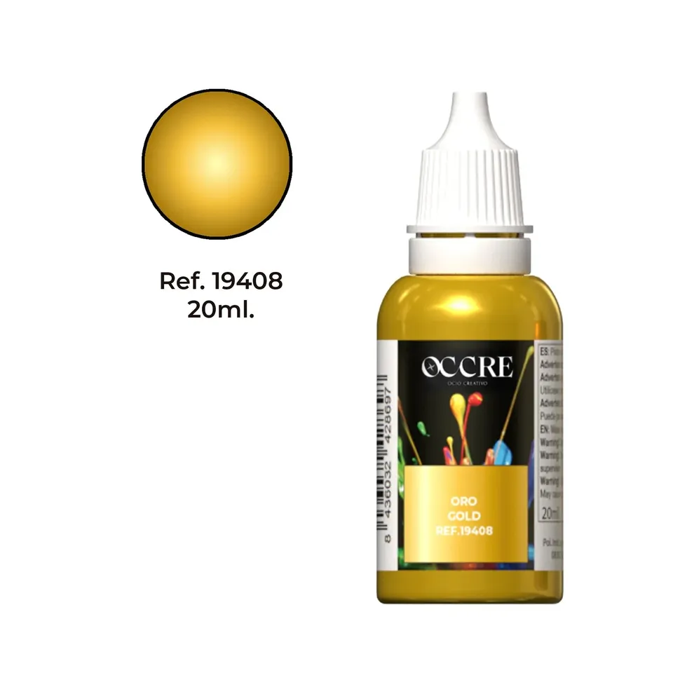 occre-peinture-acrylique-or-20-ml-pour-maquette-et-diorama image 1