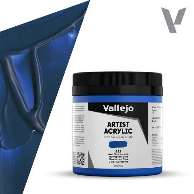 vallejo-bleu-fluorescent-500-ml-acrylique-beaux-arts image 1