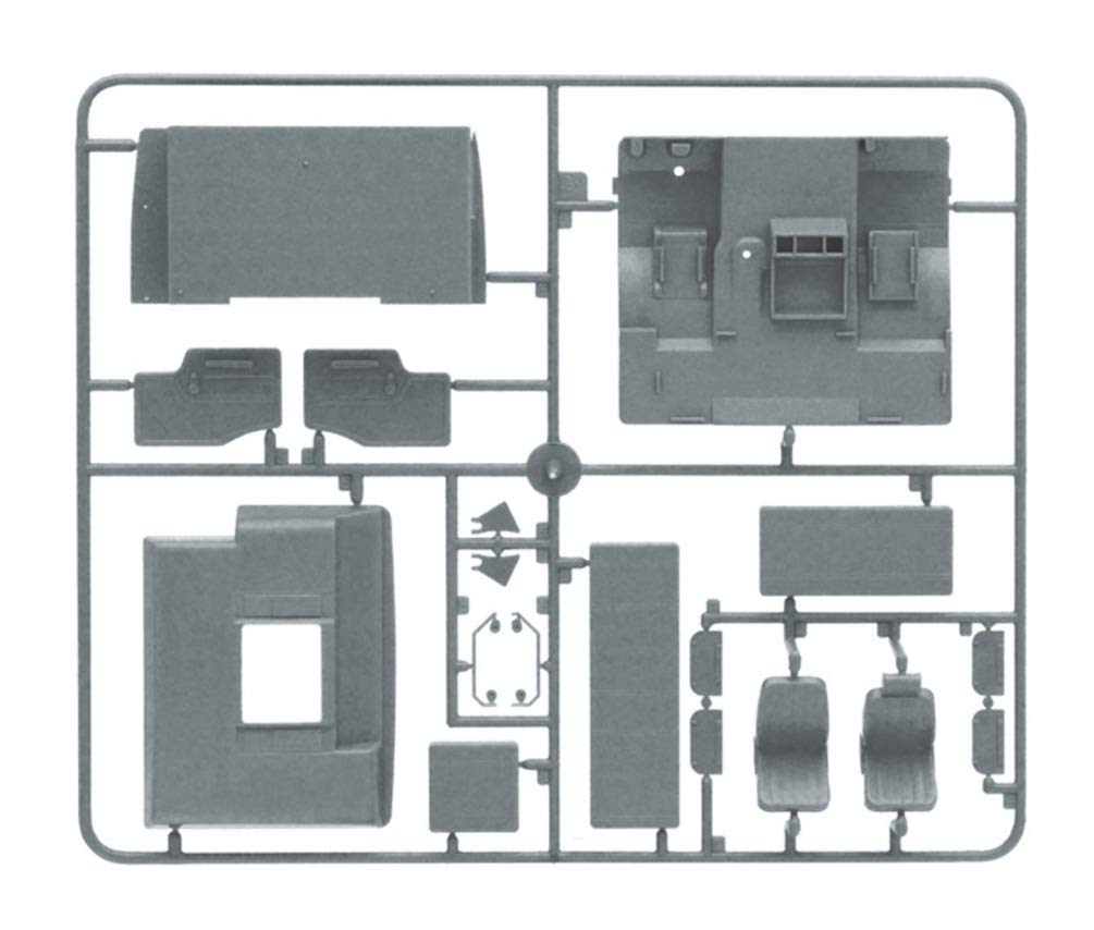 italeri-i3943-mercedes-benz-camion-maquette-plastique-assembler image 5