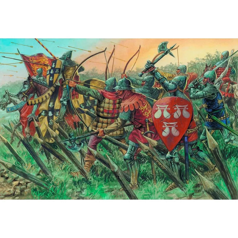 italeri-i6027-figurines-chevaliers-et-archers-anglais-guerre-de-cent-ans-chelle- image 1