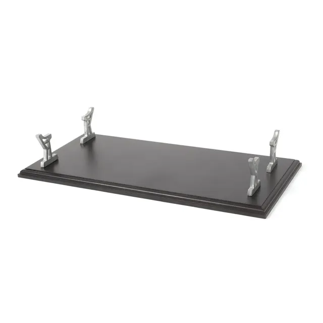 occre-socle-noir-vernis-4-supports-m-tal-pour-maquette-bateau image 1