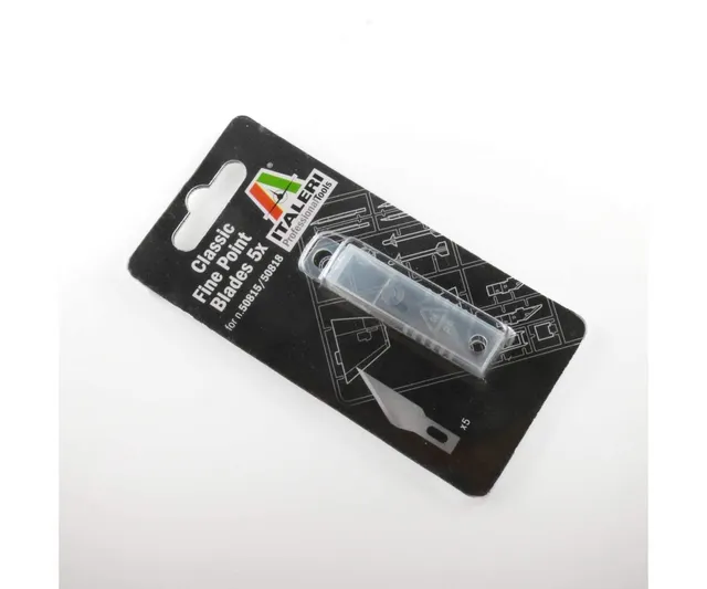 italeri-lames-couteau-fines-x5-lames-de-rechange-pour-mod-lisme image 1