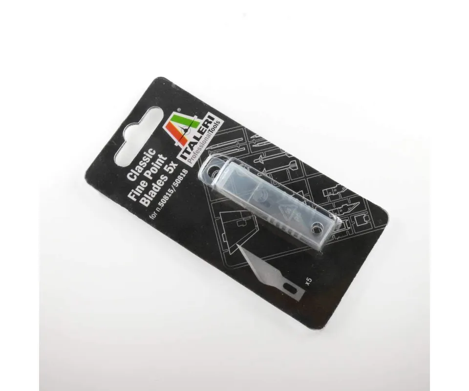 italeri-lames-couteau-fines-x5-lames-de-rechange-pour-mod-lisme image 1