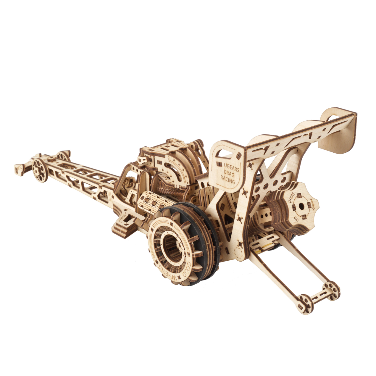 ugears-top-fuel-dragster-maquette-m-canique-en-bois-voiture-de-drag image 2