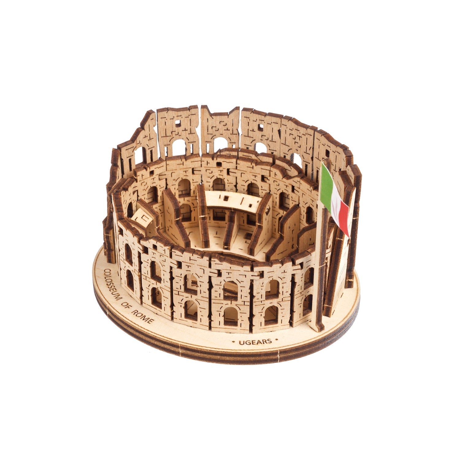 ugears-rome-colosseum-maquette-en-bois-3d-assembler image 2