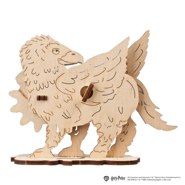 ugears-buckbeak-hippogriffe-maquette-3d-bois-colorier-harry-potter image 1