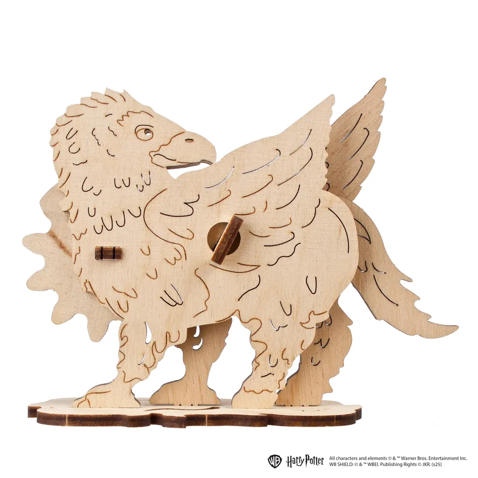ugears-buckbeak-hippogriffe-maquette-3d-bois-colorier-harry-potter image 1
