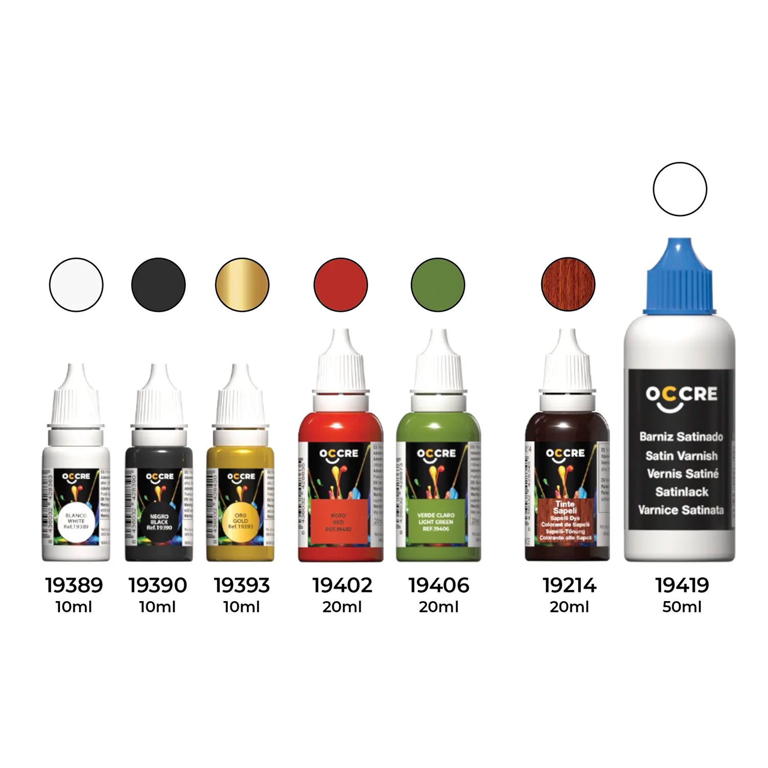 occre-pack-peintures-acryliques-palam-s-set-7-pots image 1