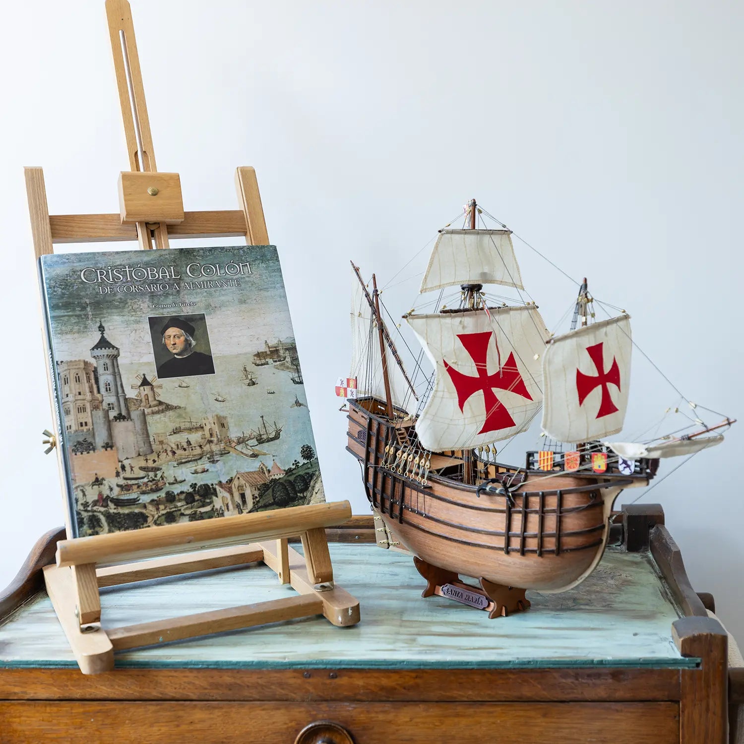 occre-santa-maria-maquette-bateau-1492-kit-initiation image 3