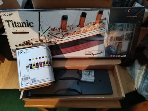 Teintes parfaites pour le Titanic