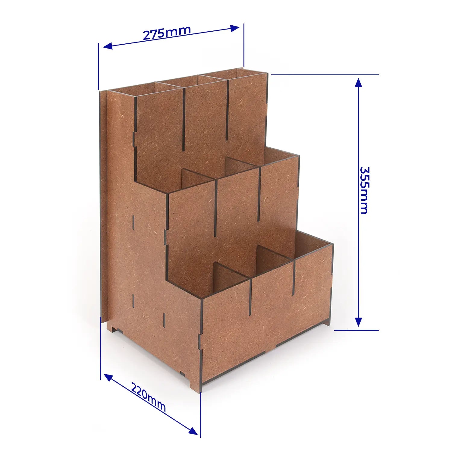 occre-module-organisateur-pour-baguettes-rangement-bois-9-casiers image 2