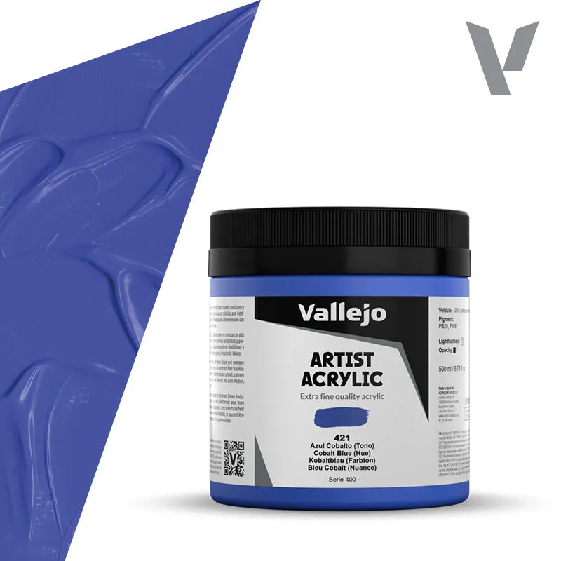 vallejo-belle-arti-acrylique-500-ml-bleu-cobalt-ton-opaque image 1