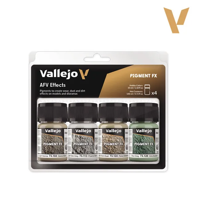vallejo-pigment-fx-set-4-effets-usure-et-salissure-4-x-35-ml image 1