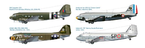 italeri-dakota-mk-iii-c-47-i1338-maquette-aviation-1-72-verte-monter image 7