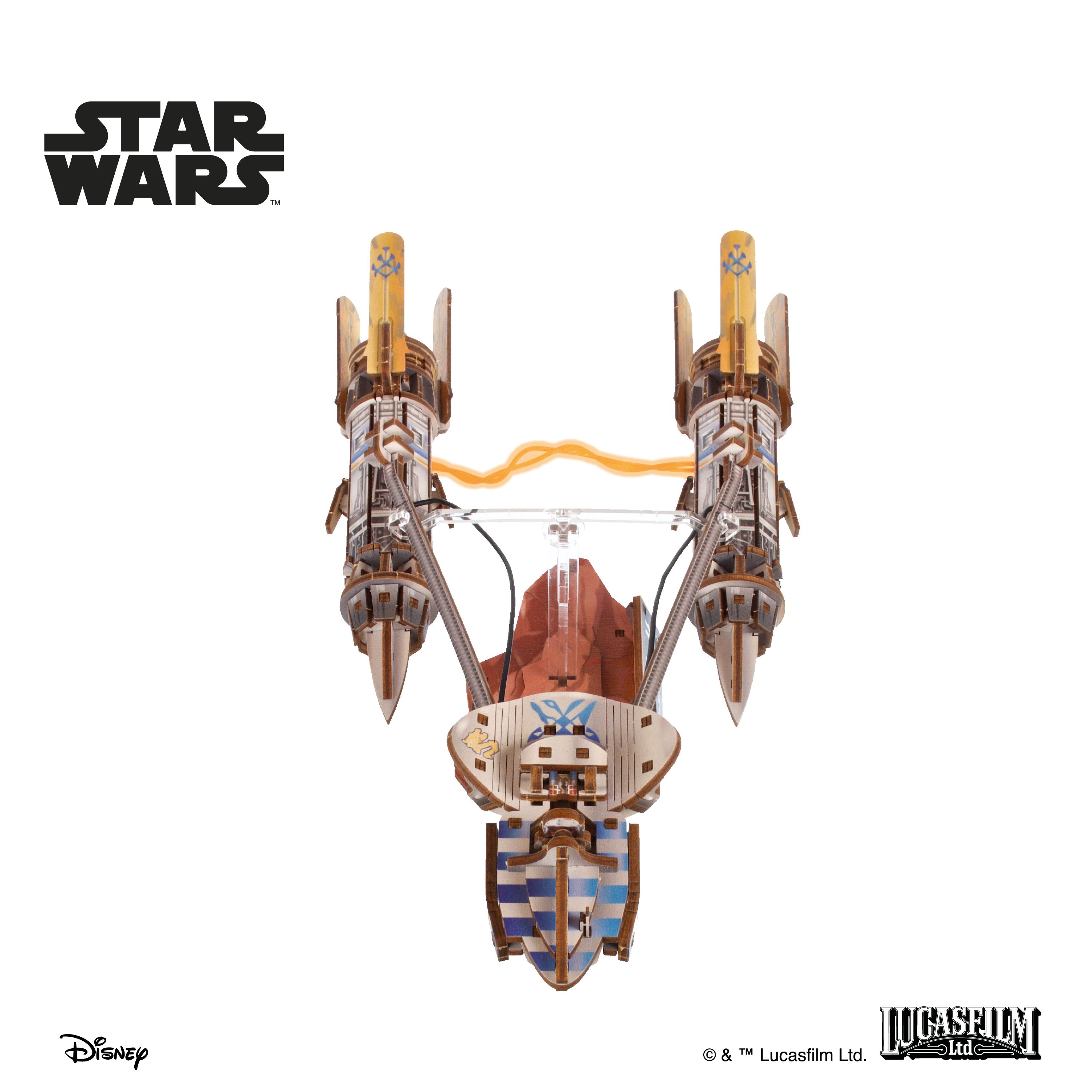 ugears-anakin-skywalker-s-podracer-maquette-m-canique-star-wars image 6