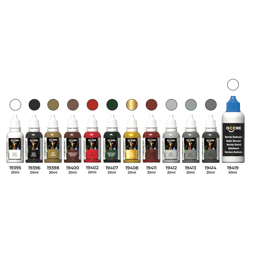 occre-pack-peintures-acryliques-prinz-eugen-12-pots image 1