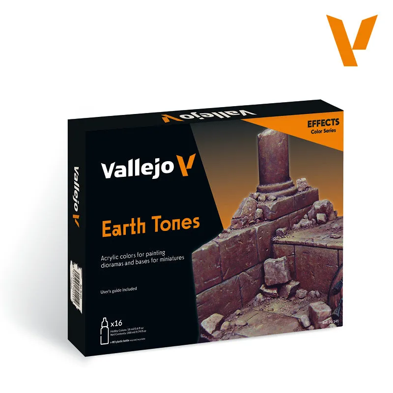 vallejo-earth-tones-set-16-couleurs-model-color-ambients-naturels image 1