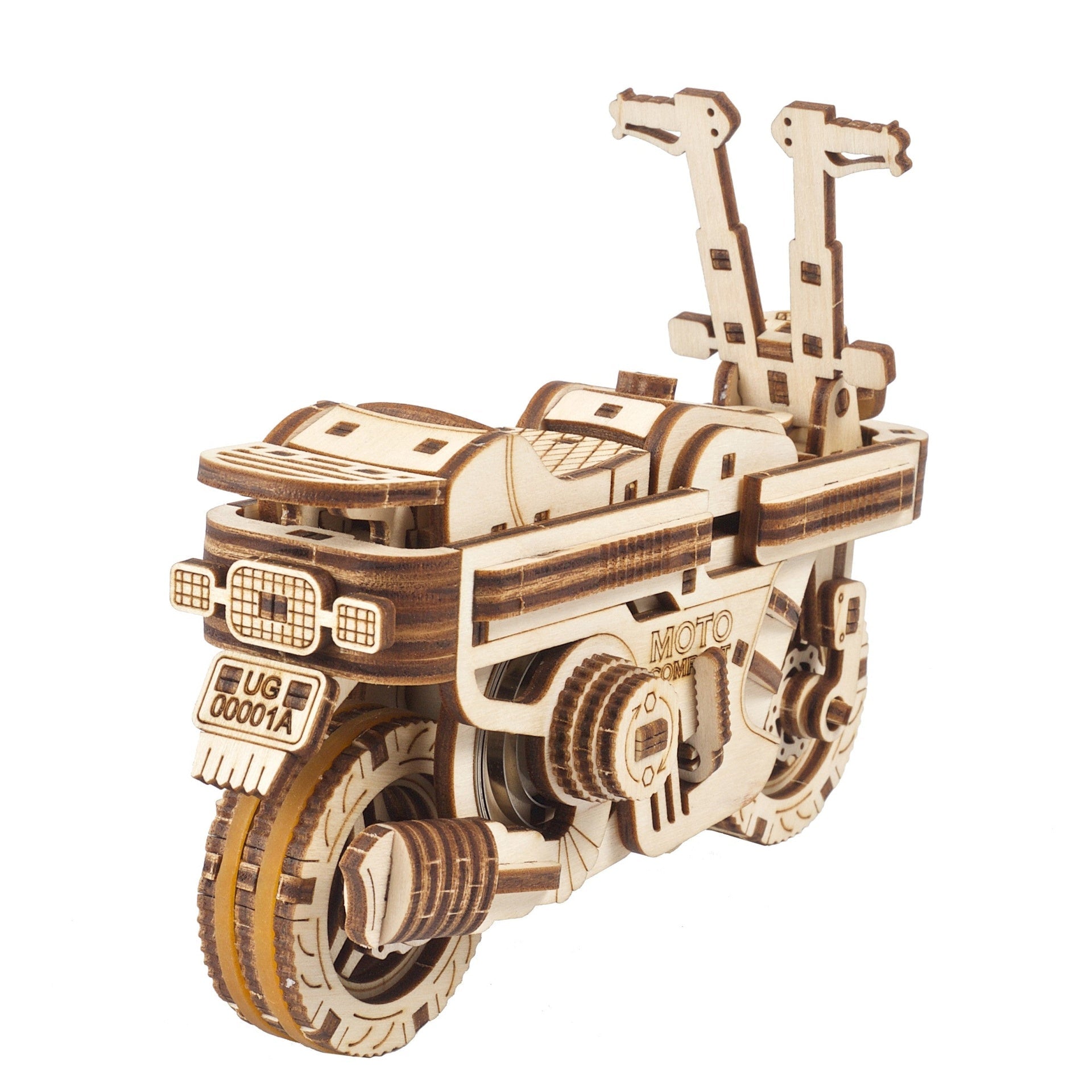 ugears-moto-compact-folding-scooter-maquette-bois-m-canique image 2