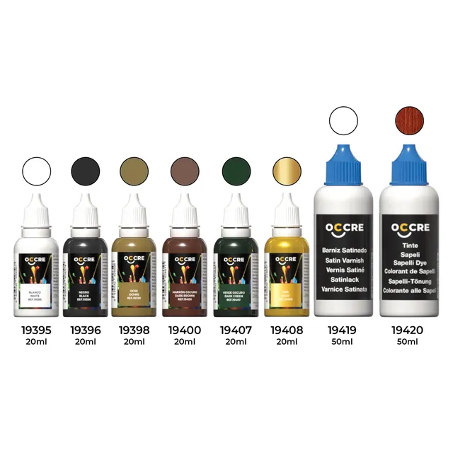 occre-pack-colori-acrilici-aurora-set-8-peintures-acryliques-pour-maquette image 1