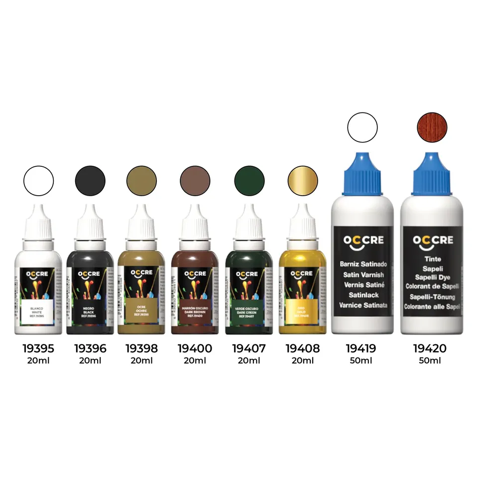 occre-pack-colori-acrilici-aurora-set-8-peintures-acryliques-pour-maquette image 1
